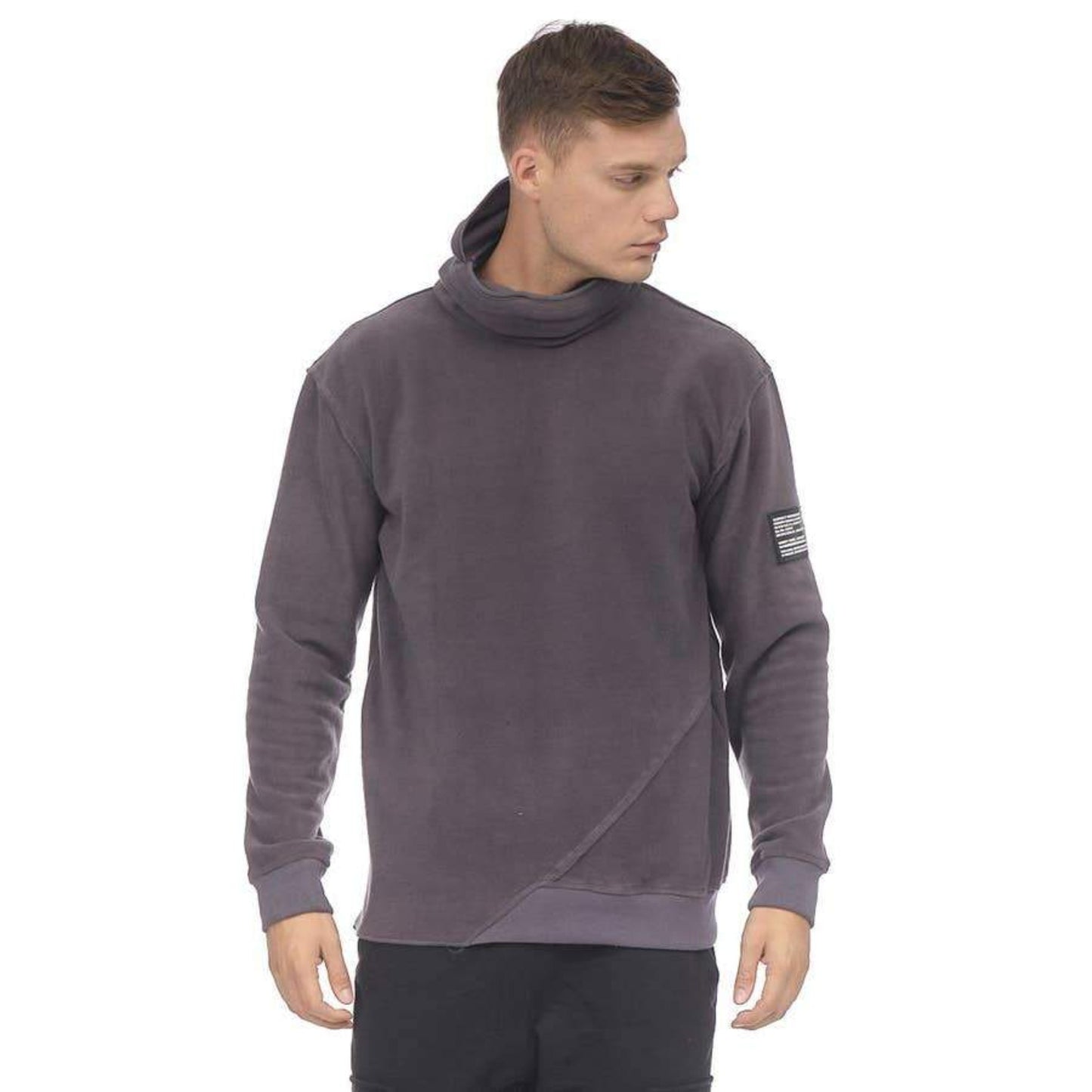 RON TOMSON Face Covering Polar Hoodie - Anthracite